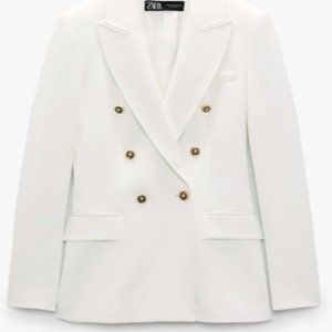 *BRAND NEW* Zara White Blazer in XL